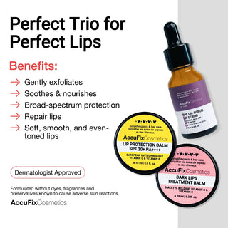 Perfect 3 products For Perfect Lips - AccuFix Cosmetics