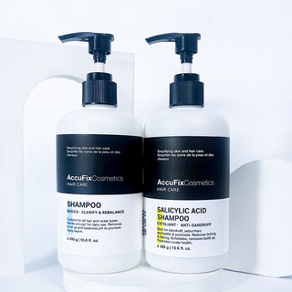 AccuFix's Shampoos Bundle for healthy hairs and treatment of dandruff