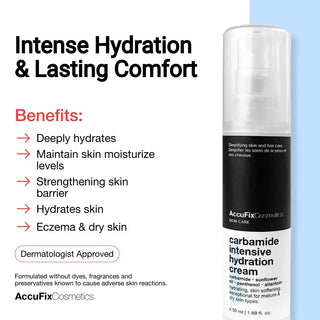 Benefits of AccuFix's Carbamide Intensive cream