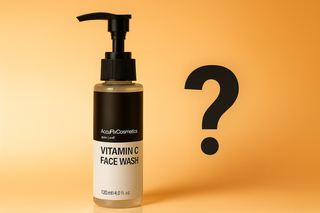 Vitamin c face wash