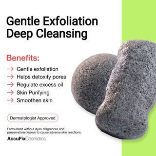 Bamboo Charcoal Konjac Sponge