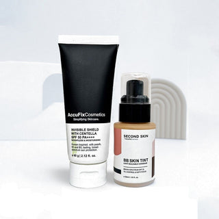 Sunscreen with bb tint for normal to dry skin - Second Skin by AccuFix Cosmetics