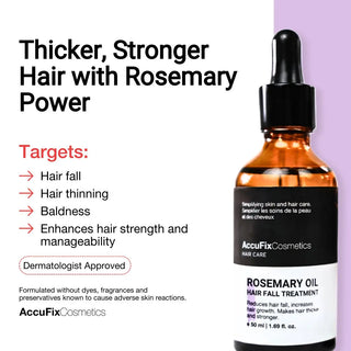 Rosemary oil for thicker & stronger hair | Accufix Cosmetics