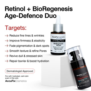 Retinol + BioRegenesis Age-Defence Duo